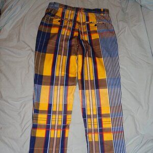 Order Plus Women's Dress Pants Slacks XL Striped (see measurements)